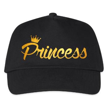 Princess - Kids’ Baseball Cap - black - Front