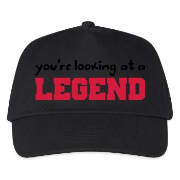 Legend - Kinder Basecap - Schwarz - Vorne