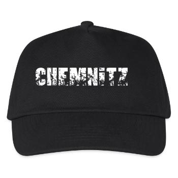 Chemnitz - Kinder Basecap - Schwarz - Vorne