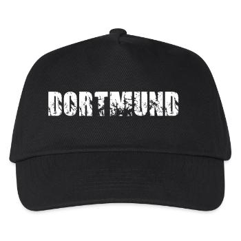 Dortmund - Kinder Basecap - Schwarz - Vorne