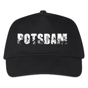 Potsdam - Kinder Basecap - Schwarz - Vorne