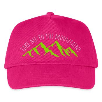 Citation à la montagne - Casquette de baseball Enfant - fuchsia - Devant