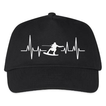 Wakeskaten Wakeskating Wakeskater Wakeboard - Kids’ Baseball Cap - black - Front