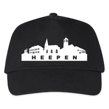 Heepen Skyline Bielefeld Amt Vogtei - Kinder Basecap - Schwarz - Vorne