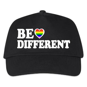 Be different - Casquette de baseball Enfant - noir - Devant