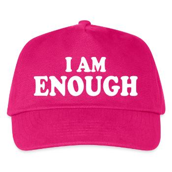 I am enough - Kids’ Baseball Cap - fuchsia - Front