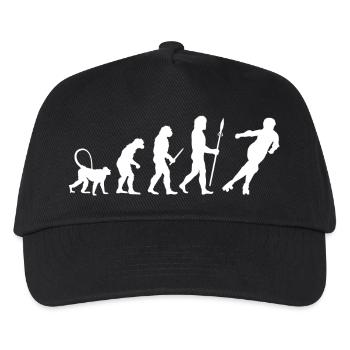 Développement du roller derby - Casquette de baseball Enfant - noir - Devant