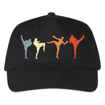 Vintage Kickboxer - Kids’ Baseball Cap - black - Front