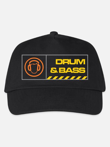 db warning - Kids’ Baseball Cap - black
