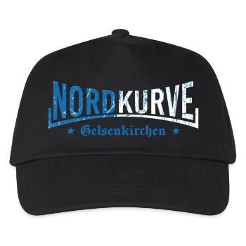 Gelsenkirchen Nordkurve Schalke - Kinder Basecap - Schwarz - Vorne