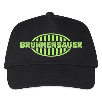 Well builder as a job - Kids’ Baseball Cap - black - Front