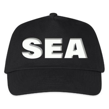 MER - Casquette de baseball Enfant - noir - Devant