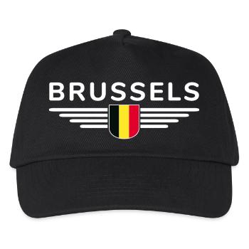 Brussels T-shirt for fans and lovers - Kids’ Baseball Cap - black - Front