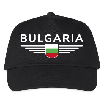 Bulgaria Design – Love for Culture - Kids’ Baseball Cap - black - Front