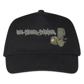 Gas Water Shit // Illustration - Kids’ Baseball Cap - black - Front