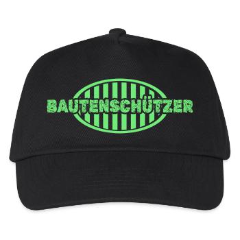 Protecteur du bâtiment - Casquette de baseball Enfant - noir - Devant
