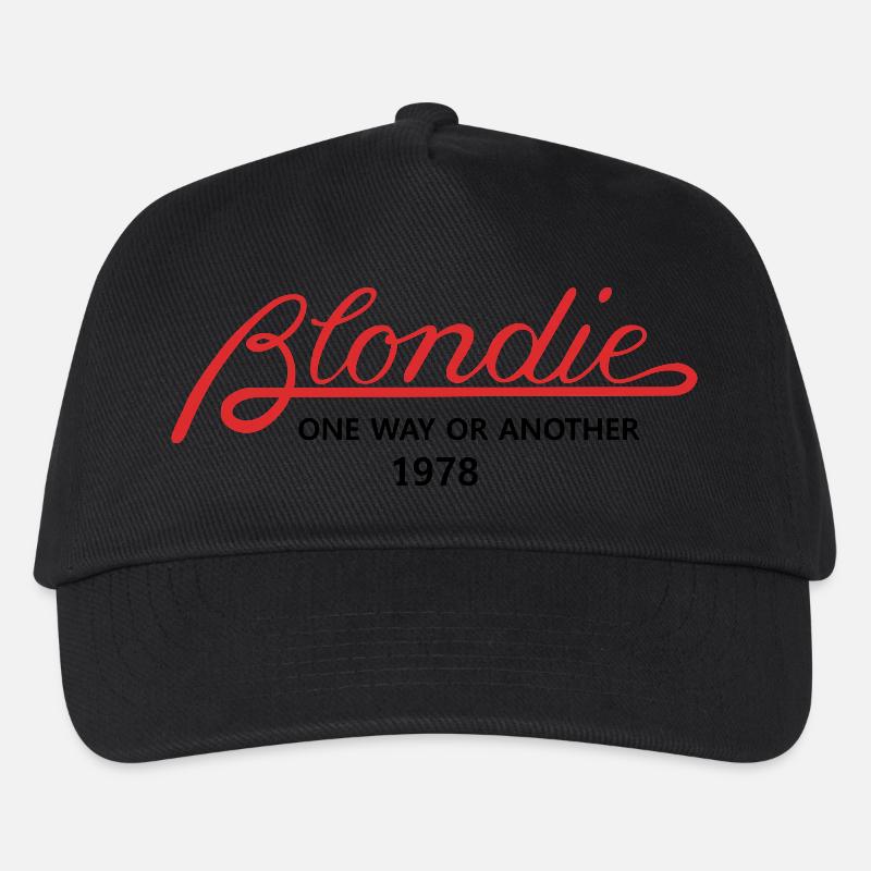 Blondie - Kinder Basecap - Schwarz