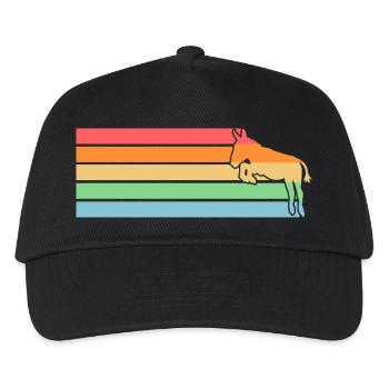 Donkey - Kids’ Baseball Cap - black - Front