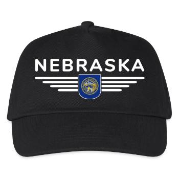 T-shirt Nebraska Fan – Parfait pour les fans ! - Casquette de baseball Enfant - noir - Devant