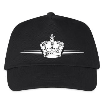Crown Majesty - Kids’ Baseball Cap - black - Front