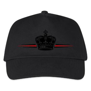 Crown Majesty - Kids’ Baseball Cap - black - Front