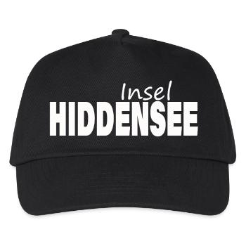 HIDDENSEE - Kinder Basecap - Schwarz - Vorne