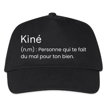 Definition Physiotherapist Gift Humor Physiotherapist - Kids’ Baseball Cap - black - Front