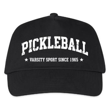 Pickleball Varsity Vintage 1965 - Kids’ Baseball Cap - black - Front