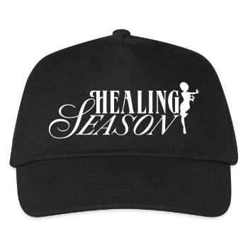 Healing Season Self-Love & Mindful Living ConcepT - Kids’ Baseball Cap - black - Front