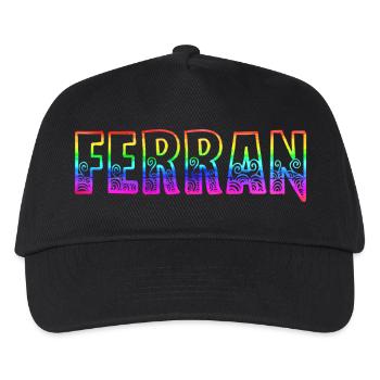 Ferran RS Rainbow - Kids’ Baseball Cap - black - Front