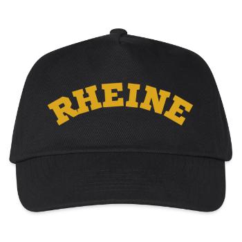 Rheine - Kinder Basecap - Schwarz - Vorne