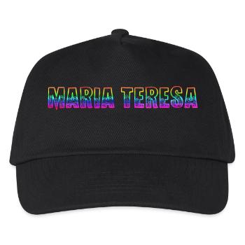 Maria Teresa RS Rainbow - Kids’ Baseball Cap - black - Front