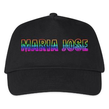 Maria Jose RS Rainbow - Kids’ Baseball Cap - black - Front