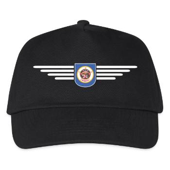 Minnesota Fan T-Shirt – Parfait pour les fans ! - Casquette de baseball Enfant - noir - Devant