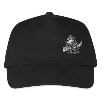 Gorilla King Cool - Kids’ Baseball Cap - black - Front