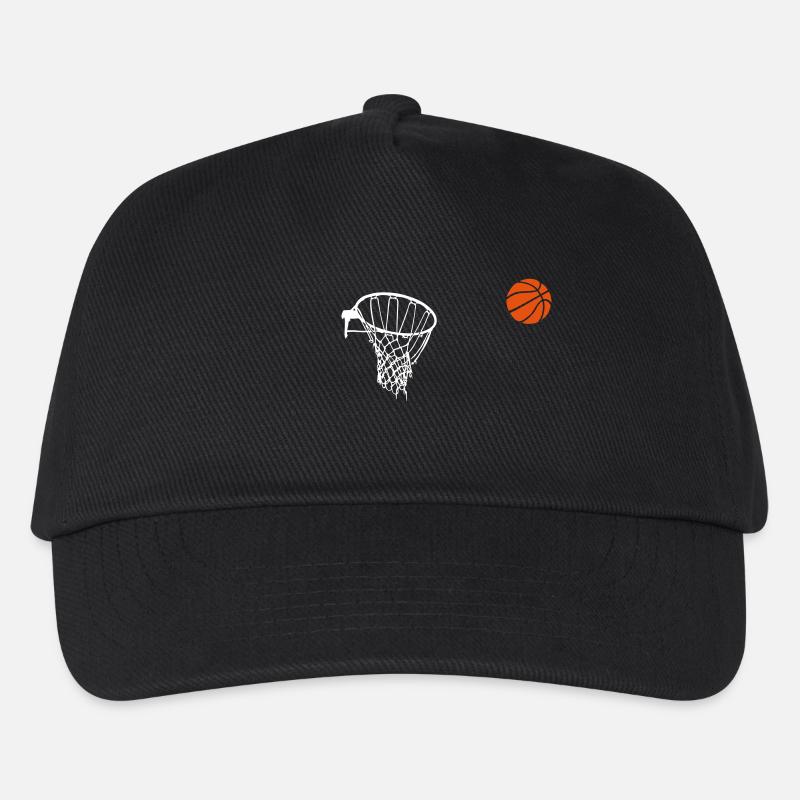 Basketballkorb - Kinder Basecap - Schwarz