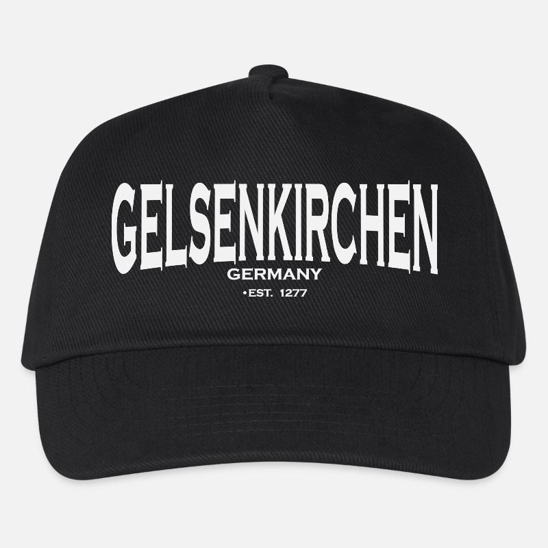 Gelsenkirchen - Kinder Basecap - Schwarz