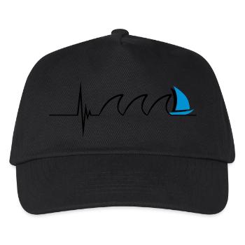 Sailing Pulse - Kinder Basecap - Schwarz - Vorne