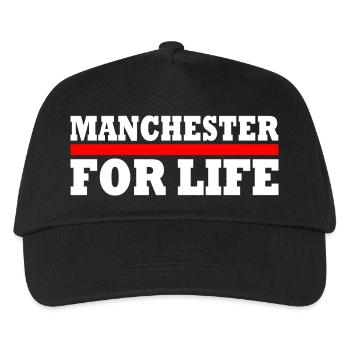 MANCHESTER - Kinder Basecap - Schwarz - Vorne