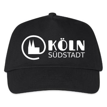 Köln Südstadt - Kinder Basecap - Schwarz - Vorne
