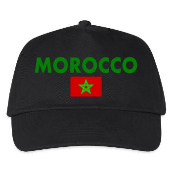 Morocco - Kids’ Baseball Cap - black - Front