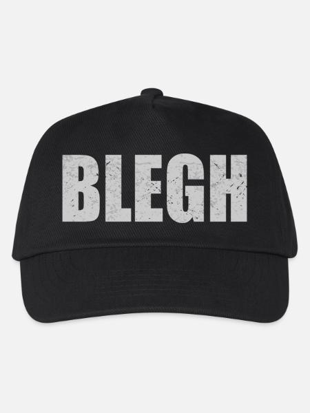 Blegh Metalcore Deathcore - Kinder Basecap - Schwarz