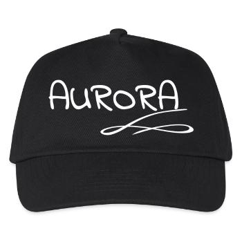 Geschenk für Aurora - Kinder Basecap - Schwarz - Vorne