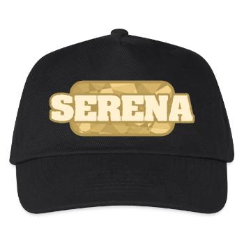 Serena - Kids’ Baseball Cap - black - Front
