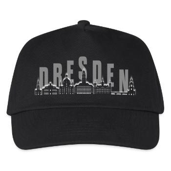 Horizon de Dresde - Casquette de baseball Enfant - noir - Devant