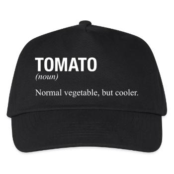 TOMATO Tomate - Kinder Basecap - Schwarz - Vorne