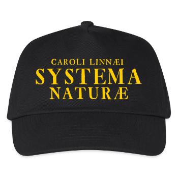 Systema Naturae - Kids’ Baseball Cap - black - Front