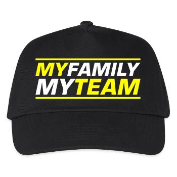 My Family Team Saying - Kids’ Baseball Cap - black - Front