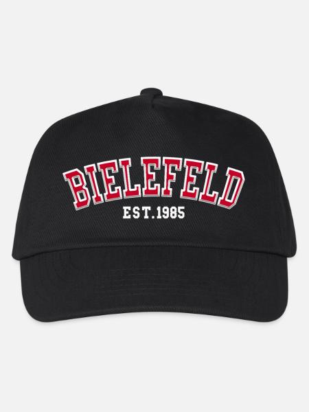 Bielefeld gegründet 1985 - Kinder Basecap - Schwarz