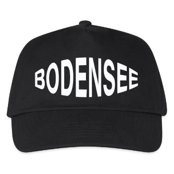 BODENSEE - Kinder Basecap - Schwarz - Vorne
